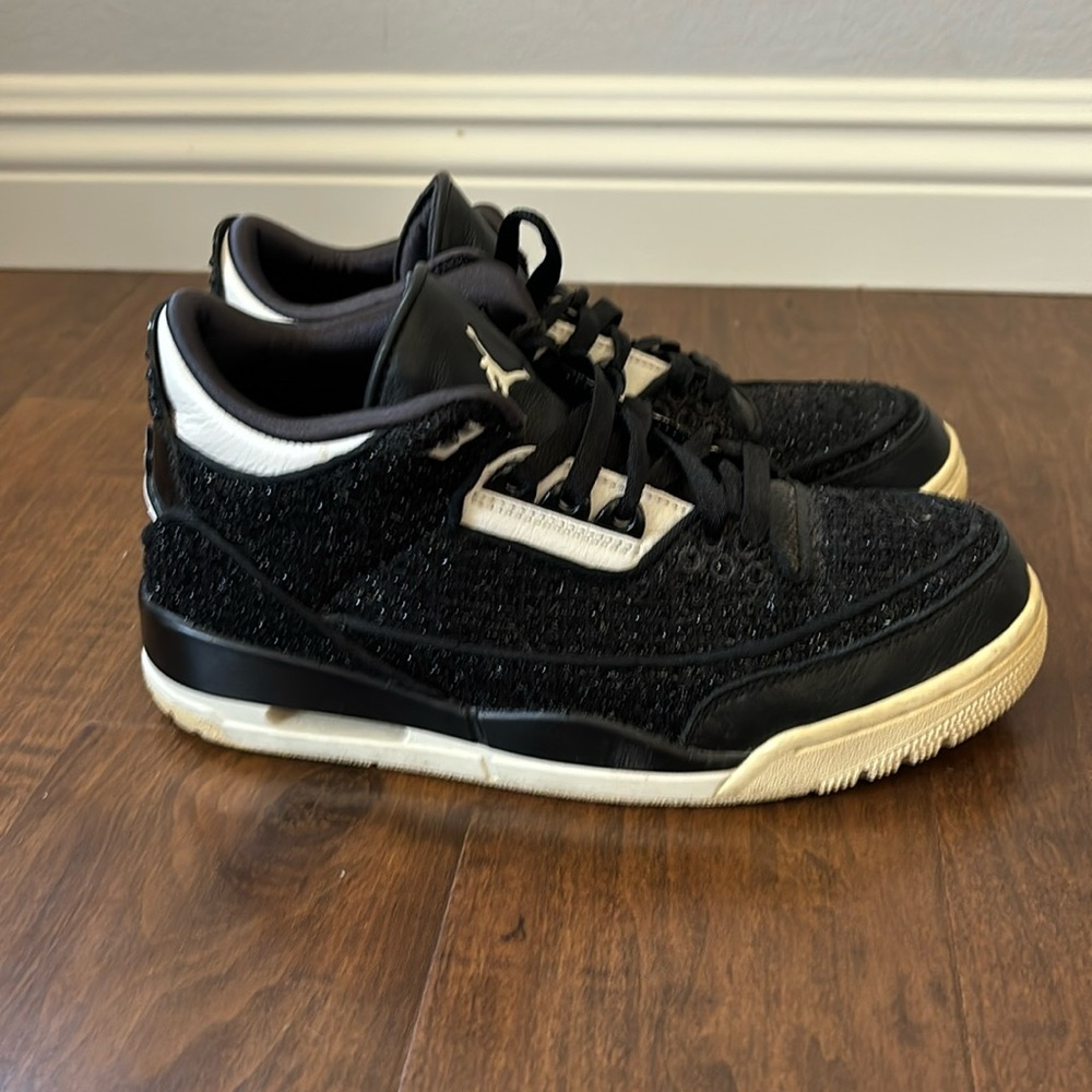 Nike Women's Air Jordan 3 Retro Shoes AWOK Vogue Black BQ3195-001 Size 7.5